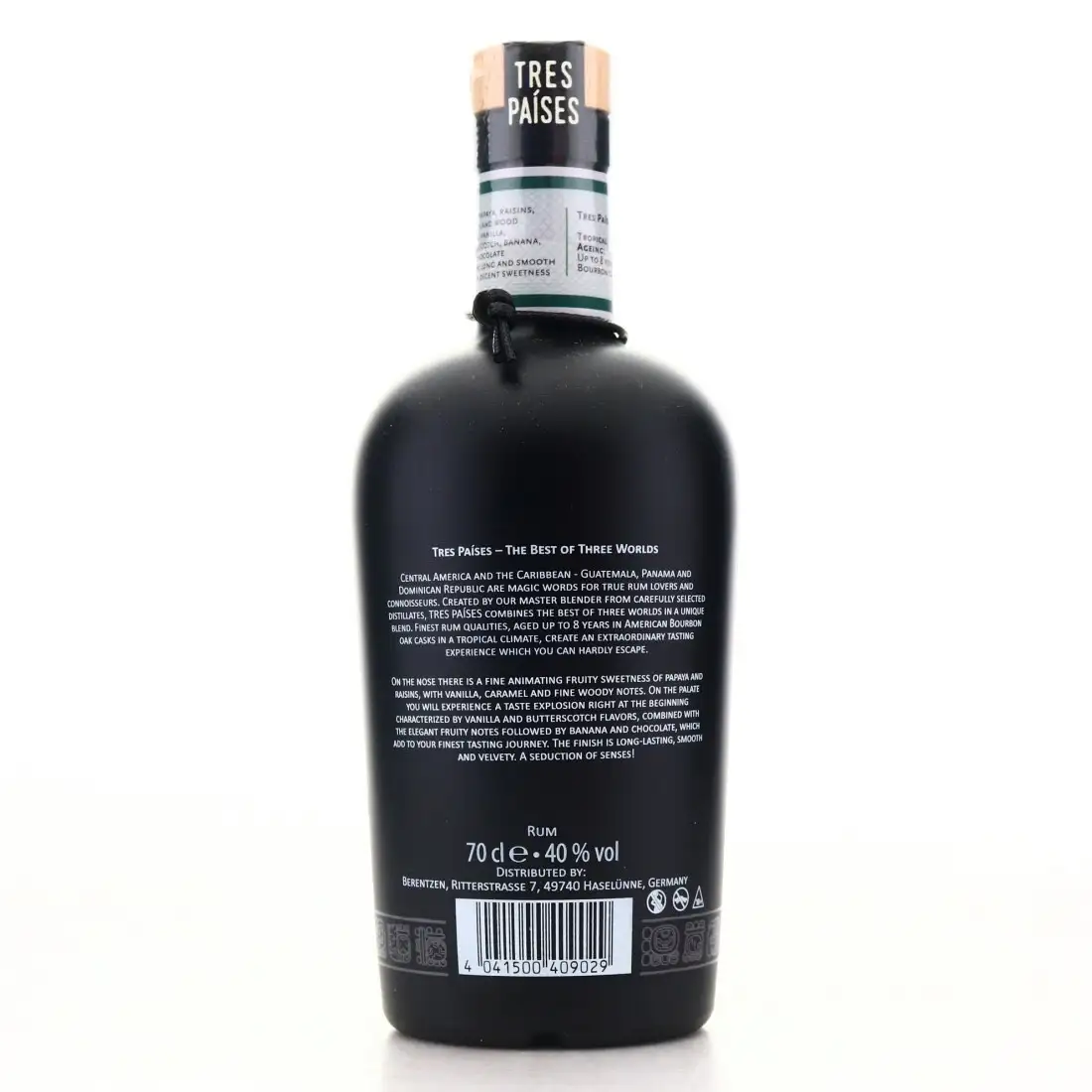 Tres Paìses Premium RX1197 RumX - | Rum RumX (8yr, ABV) 40