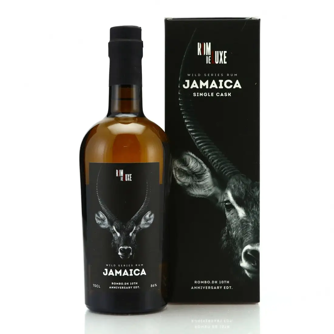 Image of the front of the bottle of the rum Wild Series Rum Jamaica No. 23 (Rombo.dk) C<>H