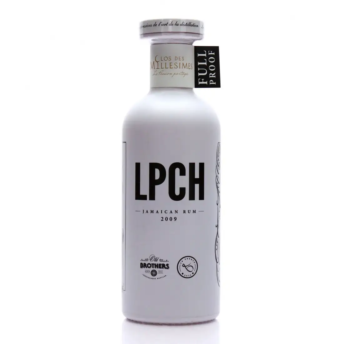 Image of the front of the bottle of the rum LPCH