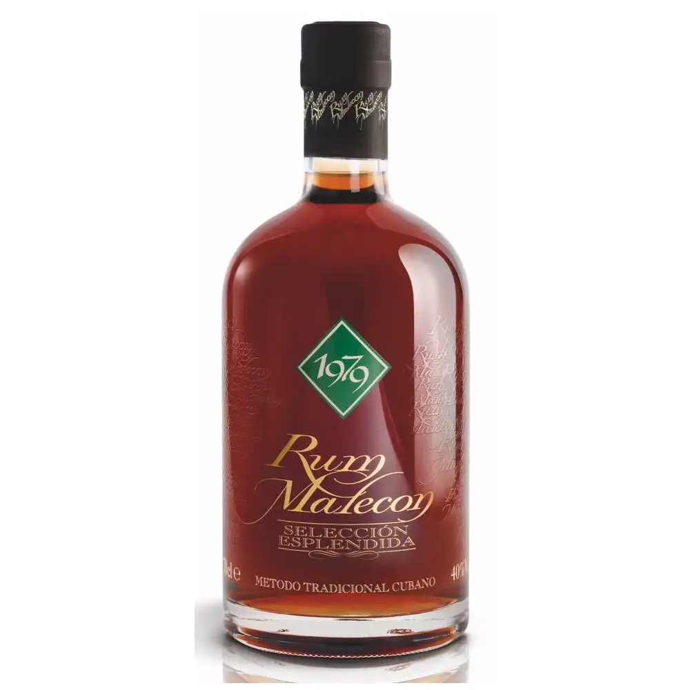 Image of the front of the bottle of the rum Seleccion Esplendida