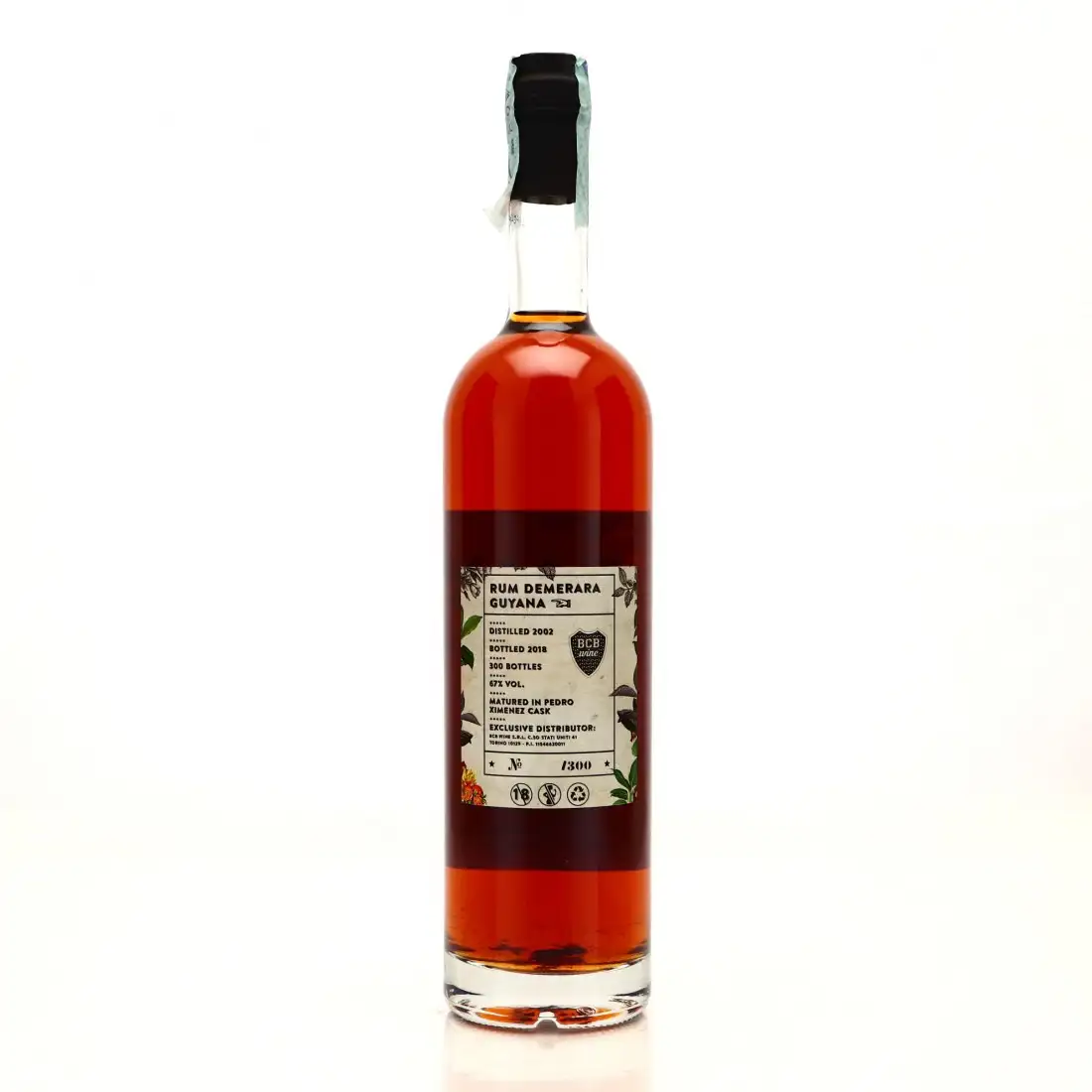 Hochauflösendes Bild der Flasche