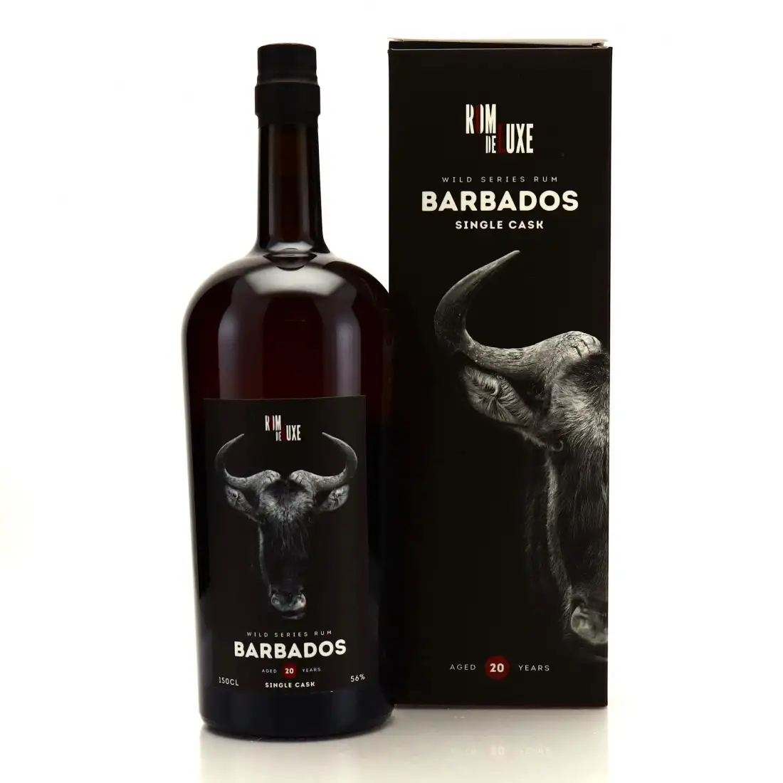 Image of the front of the bottle of the rum Wild Series Rum Barbados No. 22 (Magnum) BMMG