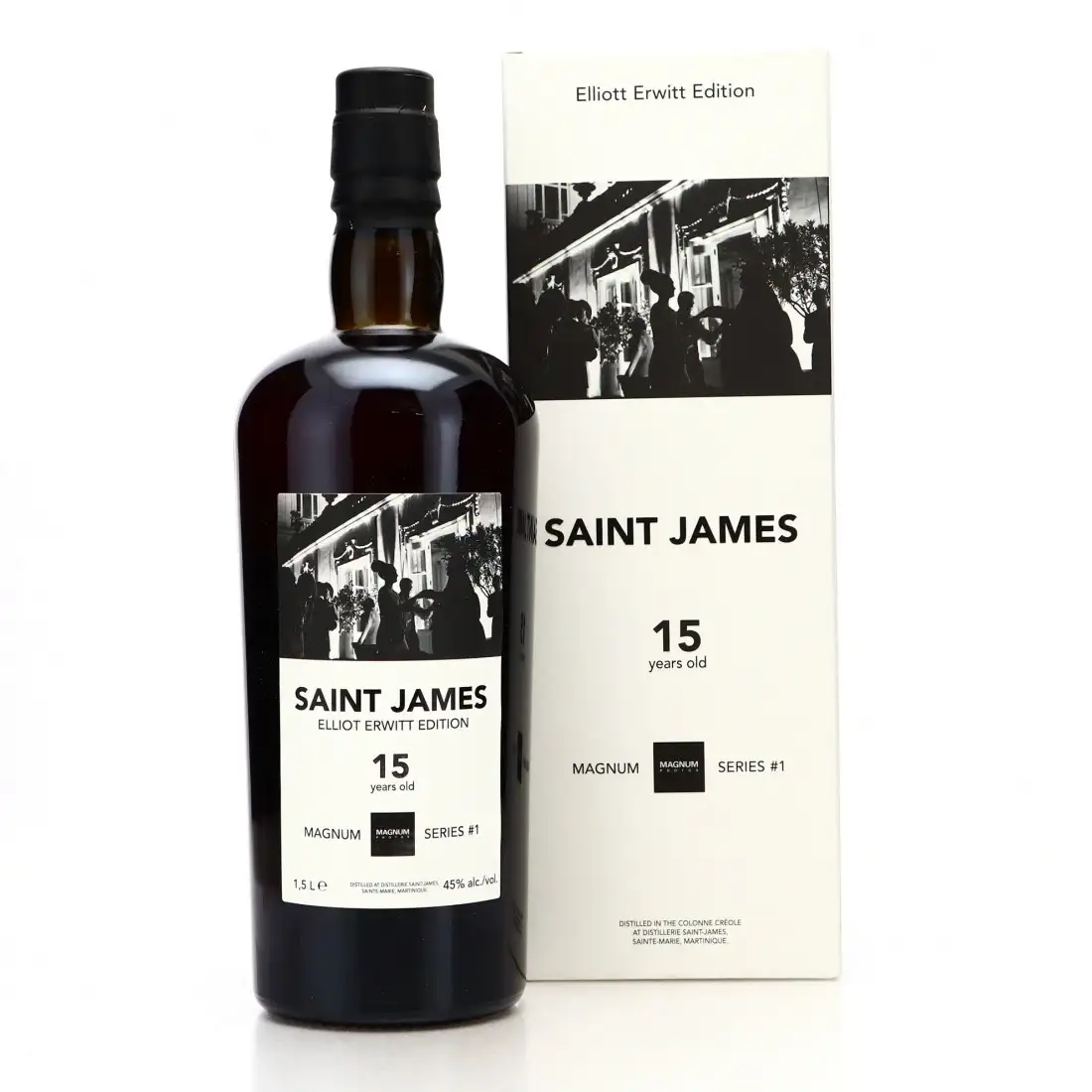 Image of the front of the bottle of the rumElliott Erwitt (Magnum)