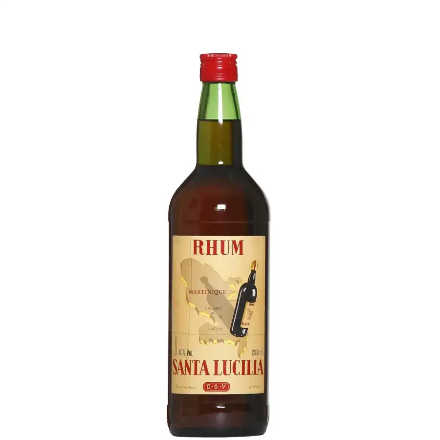Bottle of Rhum Santa Lucilia