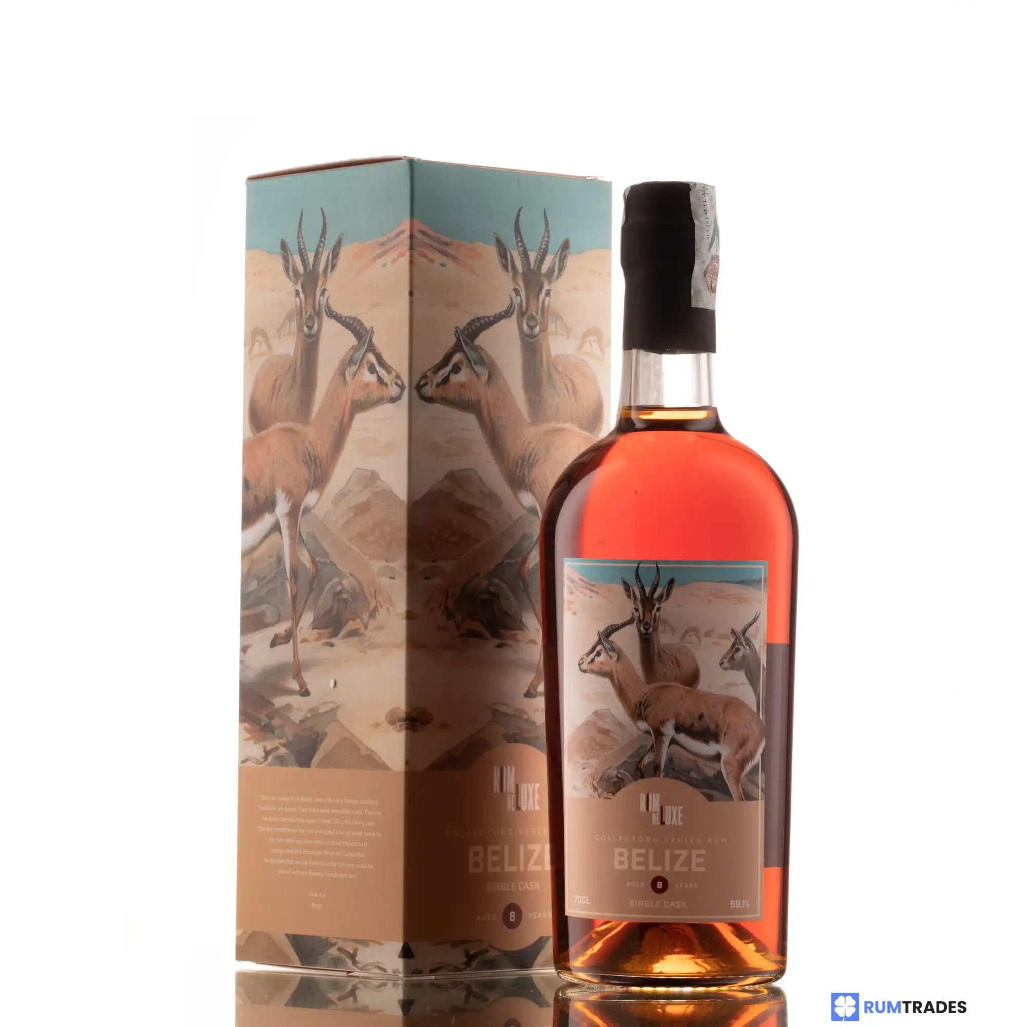 Image of the front of the bottle of the rum Collectors Series No. 9