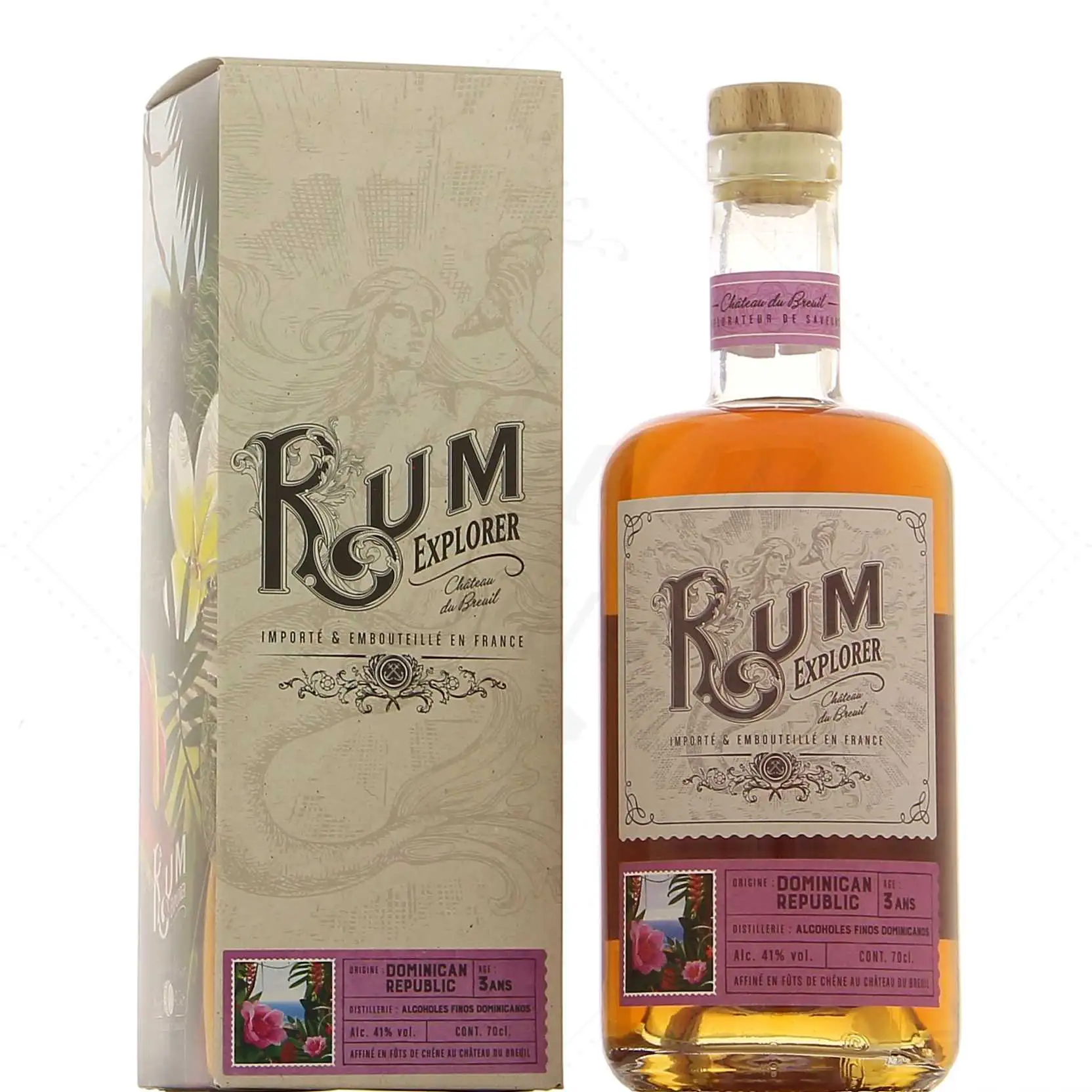 Bottle of Rum Explorer Dominican Republic