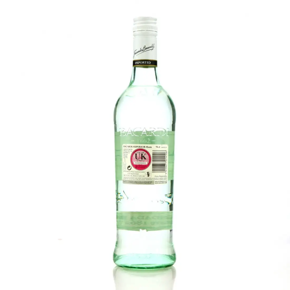 High resolution image of the bottle