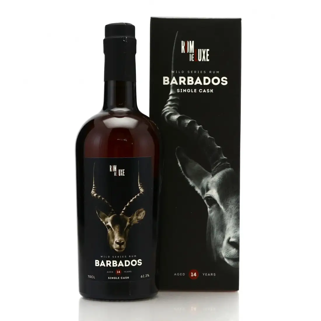 Image of the front of the bottle of the rum Wild Series Rum Barbados No. 25 (Batch 1)