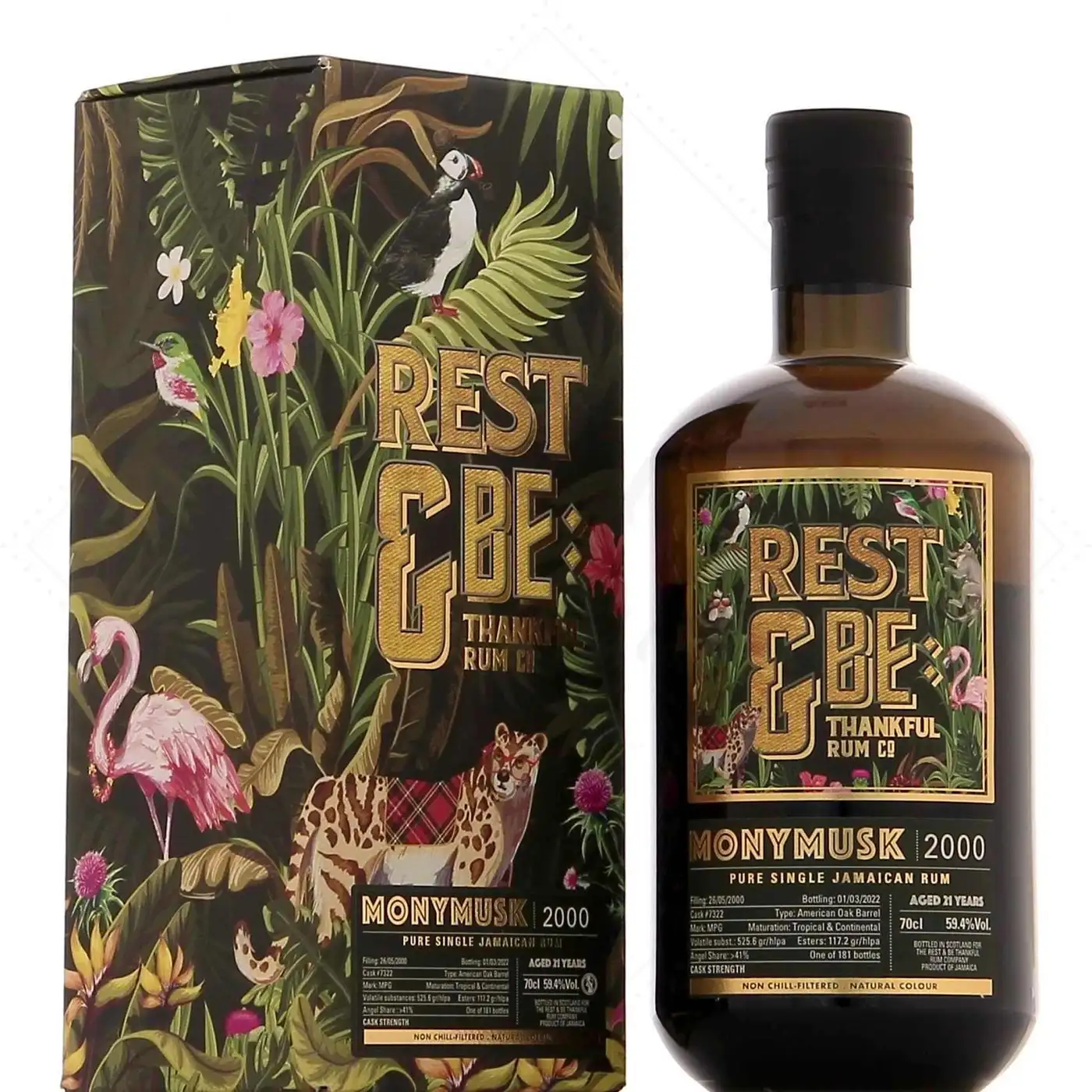 Image of the front of the bottle of the rumMPG