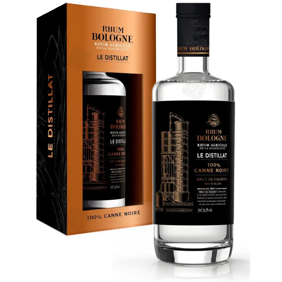 Image of the front of the bottle of the rumLe Distillat (100% Canne Noire)