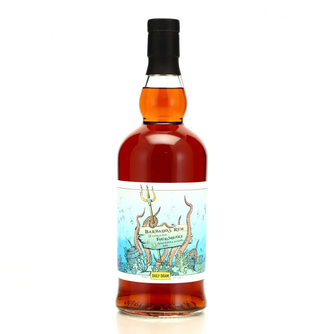 Image of the front of the bottle of the rum Barbados Rum