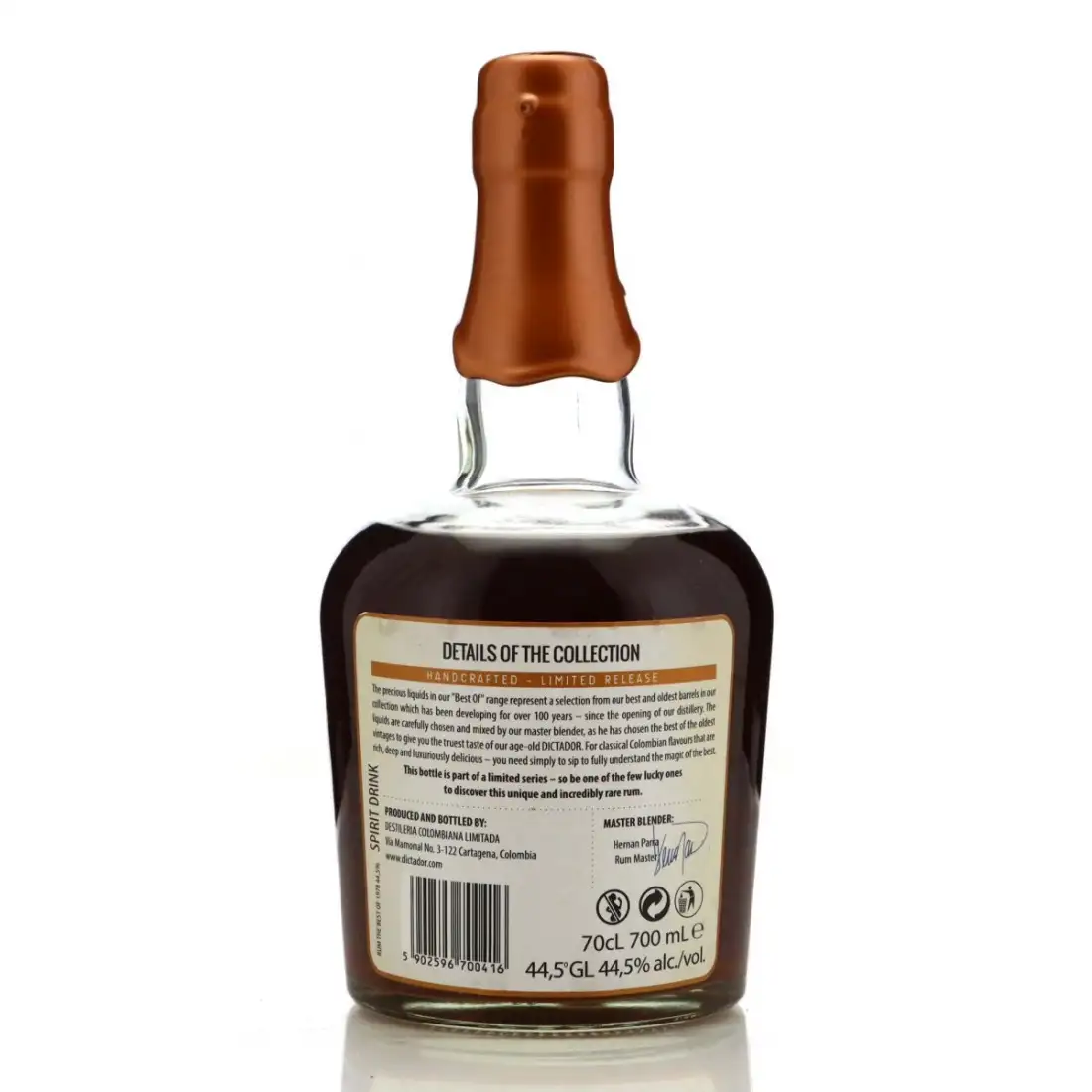 Image haute résolution de la bouteille