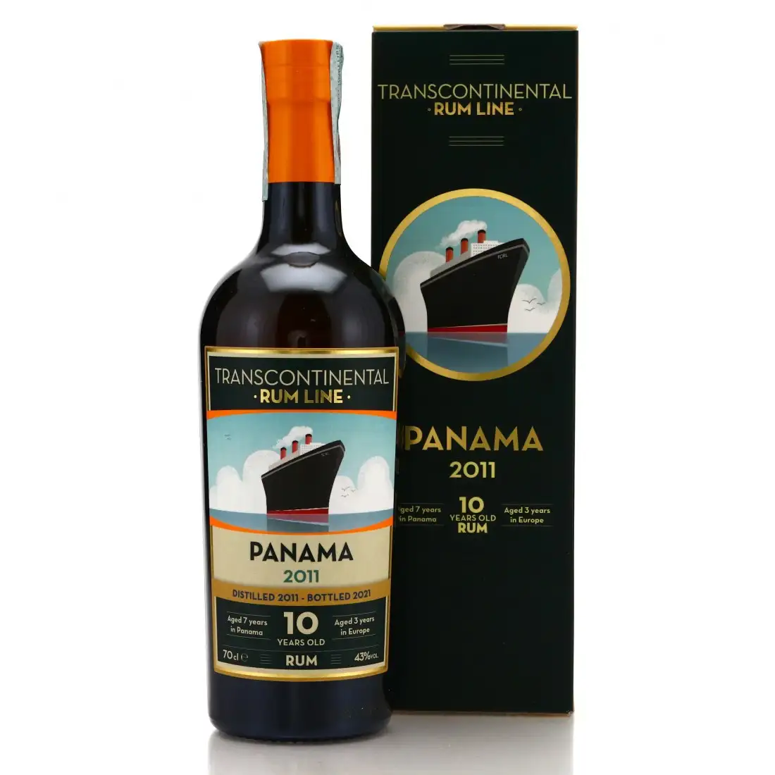Image of the front of the bottle of the rum Panama (LMDW)