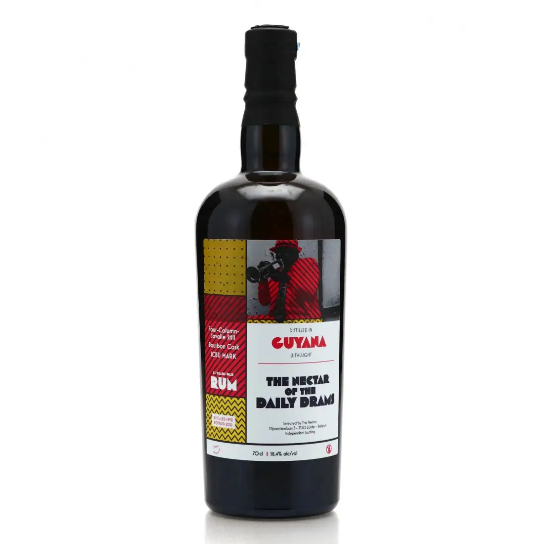 Image of the front of the bottle of the rum The Nectar Of The Daily Drams ICBU