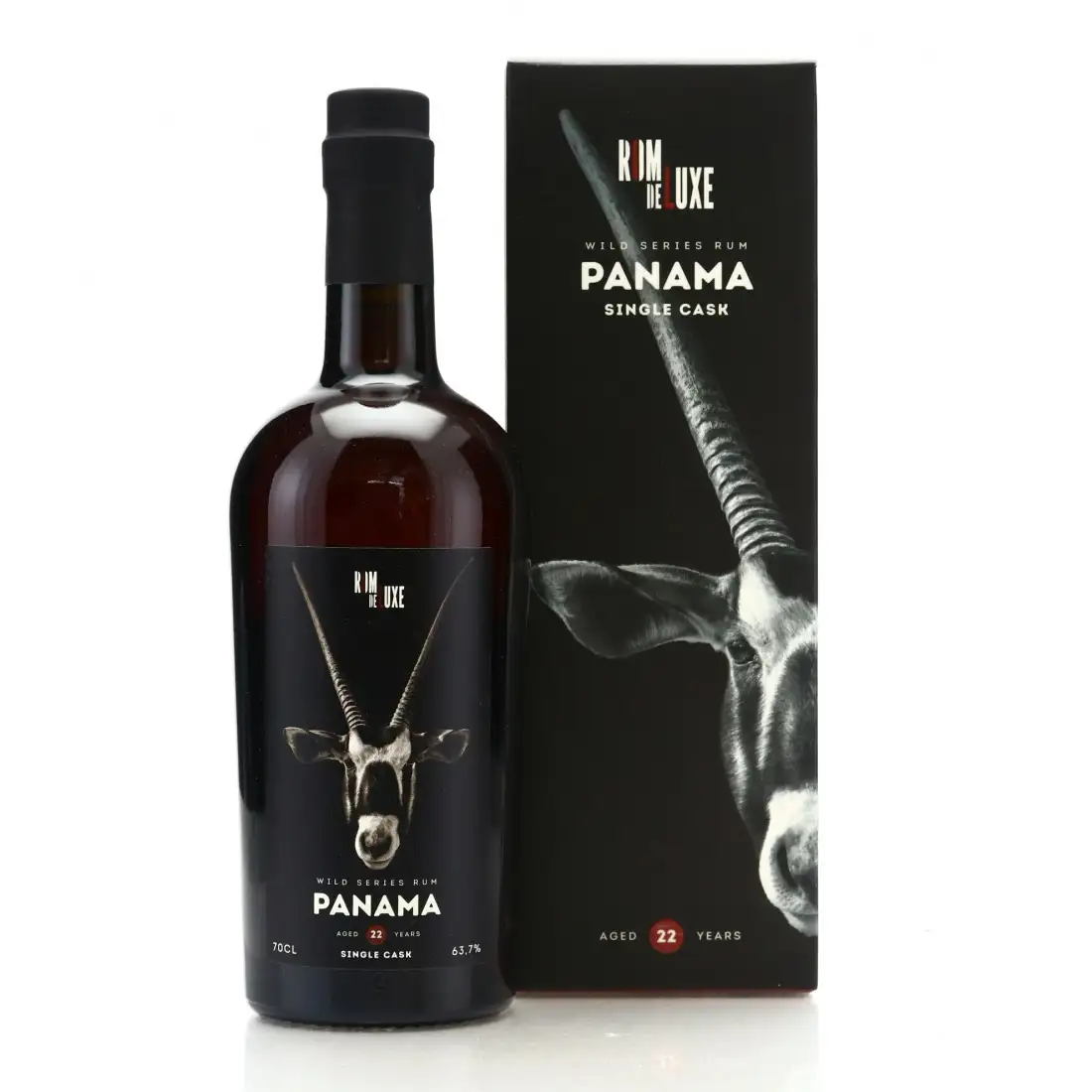 Image of the front of the bottle of the rum Wild Series Rum Panama No. 24 (Batch 2)