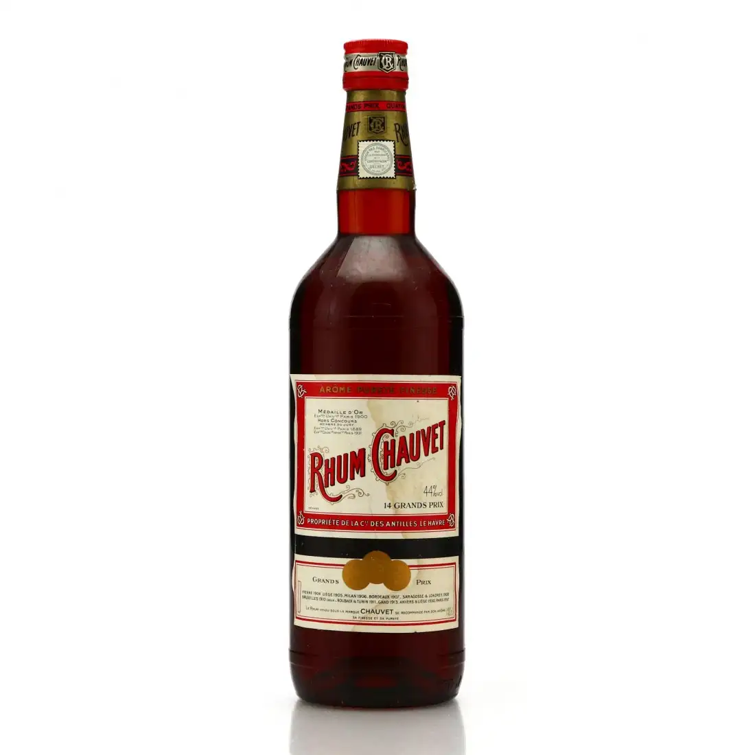 Image of the front of the bottle of the rum14 Grands Prix (1950s)