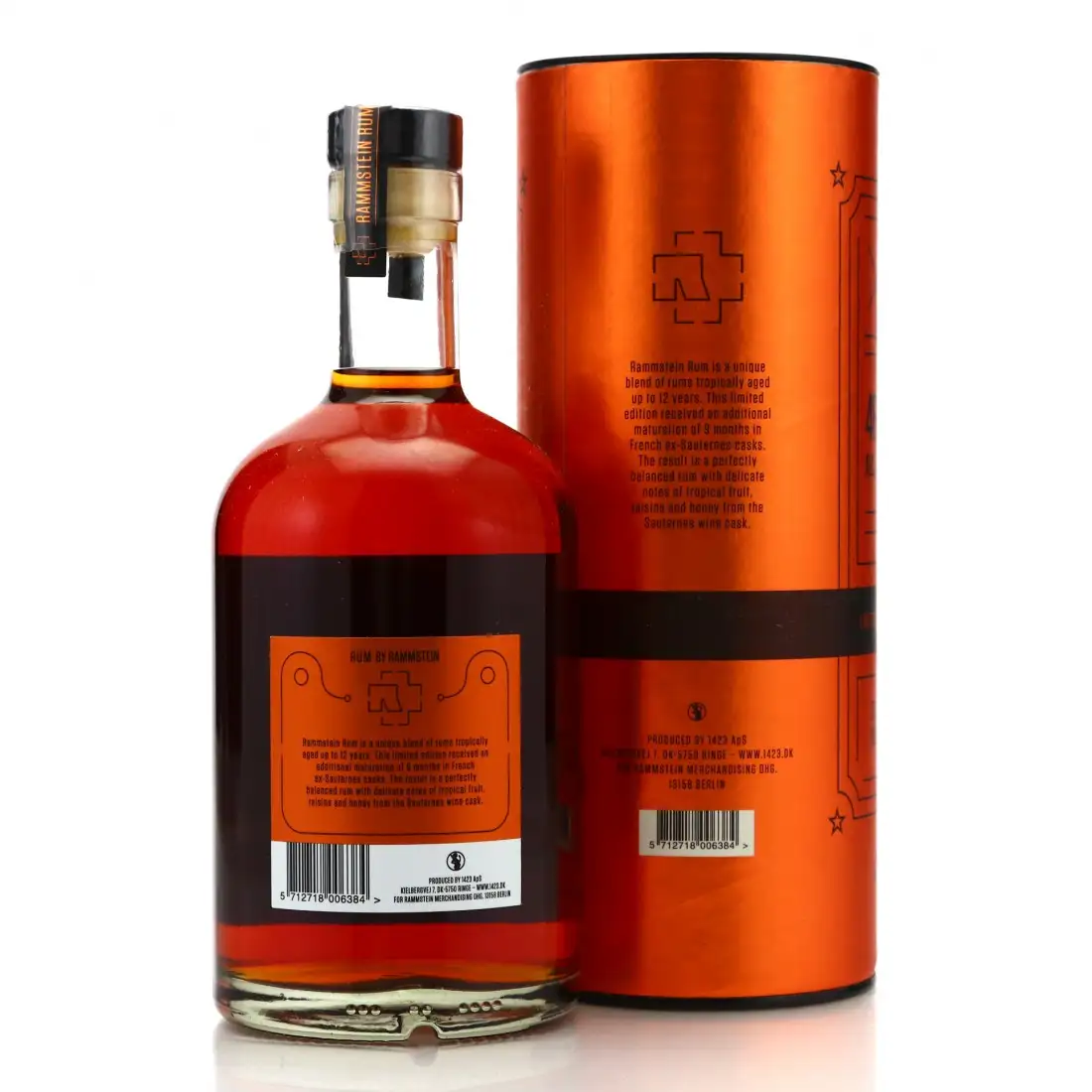 Rammstein Rum Limited Edition 2022 Sauternes Cask Finish