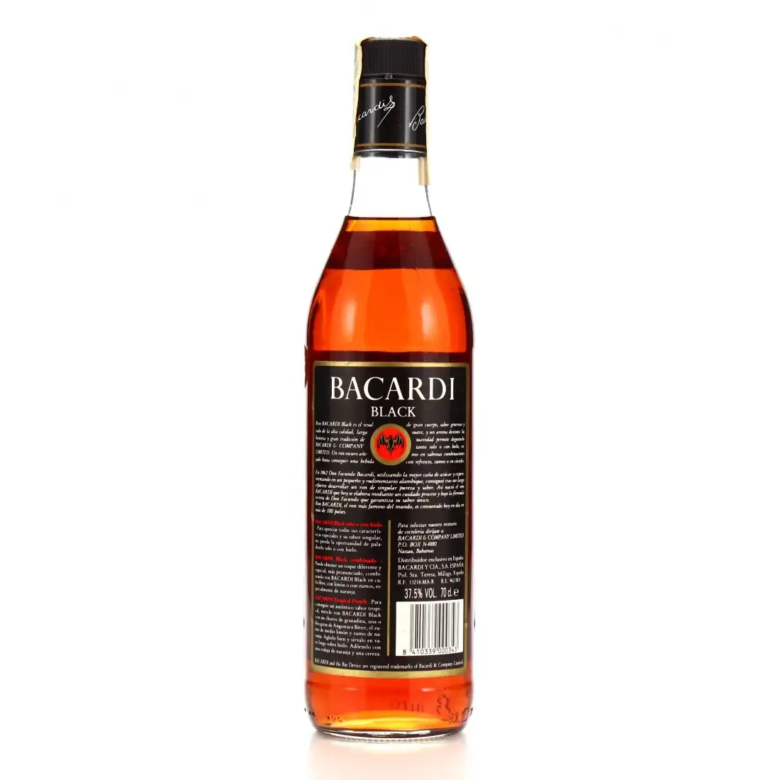 Hochauflösendes Bild der Flasche