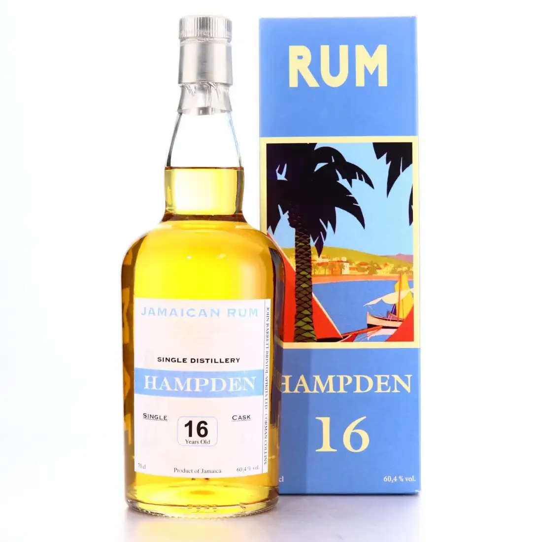 Image of the front of the bottle of the rum Jamaican Rum <>H