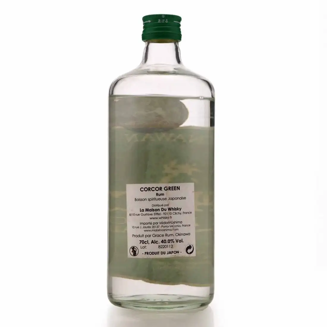 Hochauflösendes Bild der Flasche