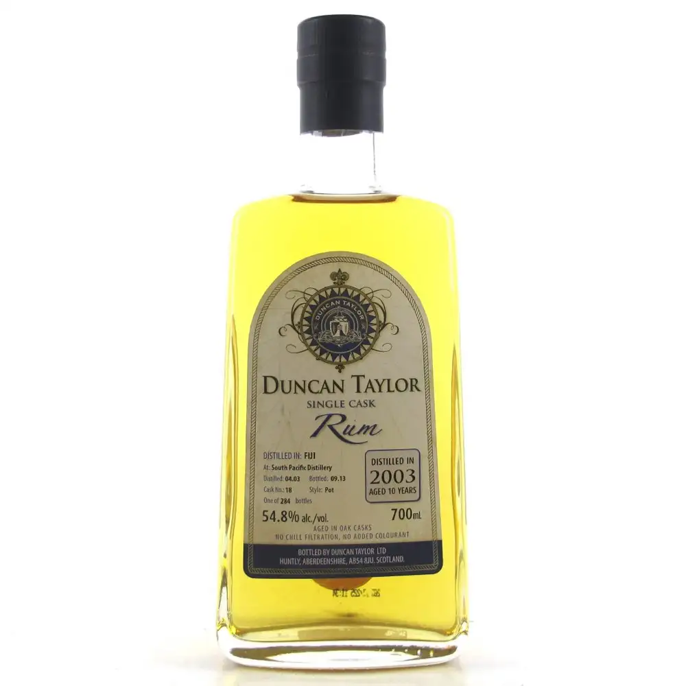 Image of the front of the bottle of the rum Single Cask Rum