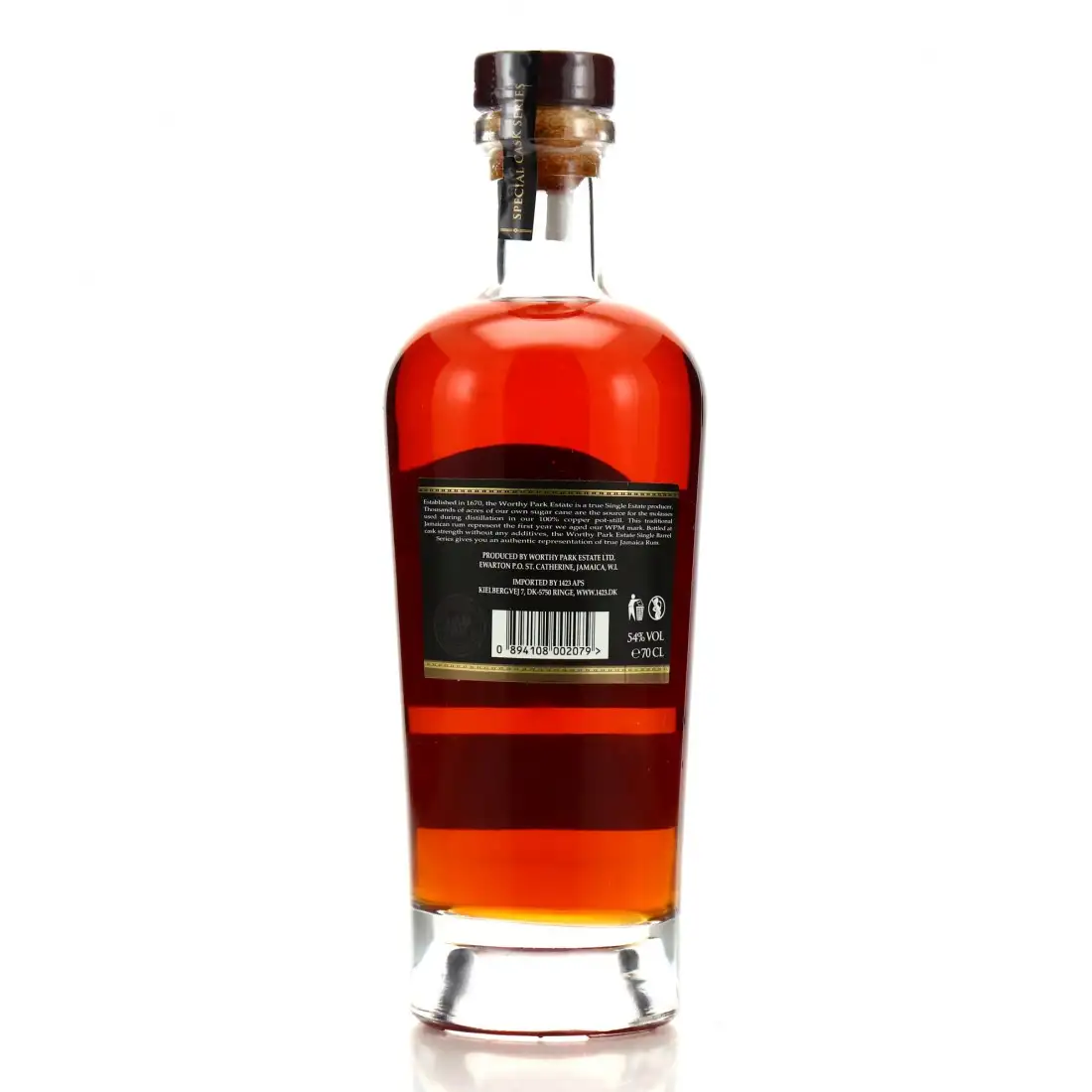 Hochauflösendes Bild der Flasche