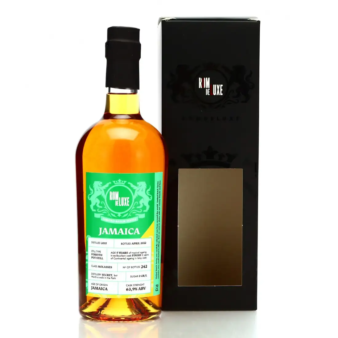 Image of the front of the bottle of the rum Limited Batch Series Jamaica