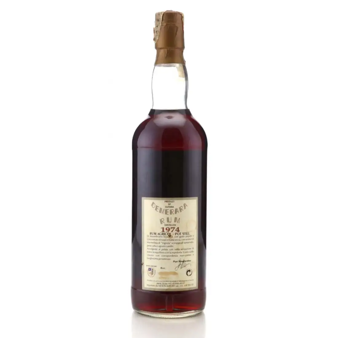 High resolution image of the bottle
