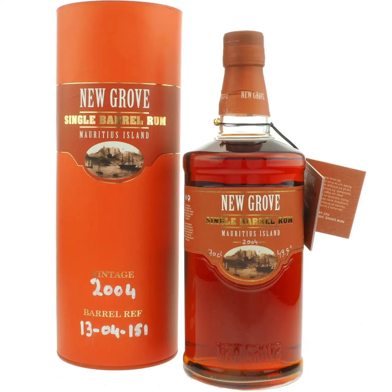 Image of the front of the bottle of the rum New Grove Savoir Faire Single Cask (20 Vin)