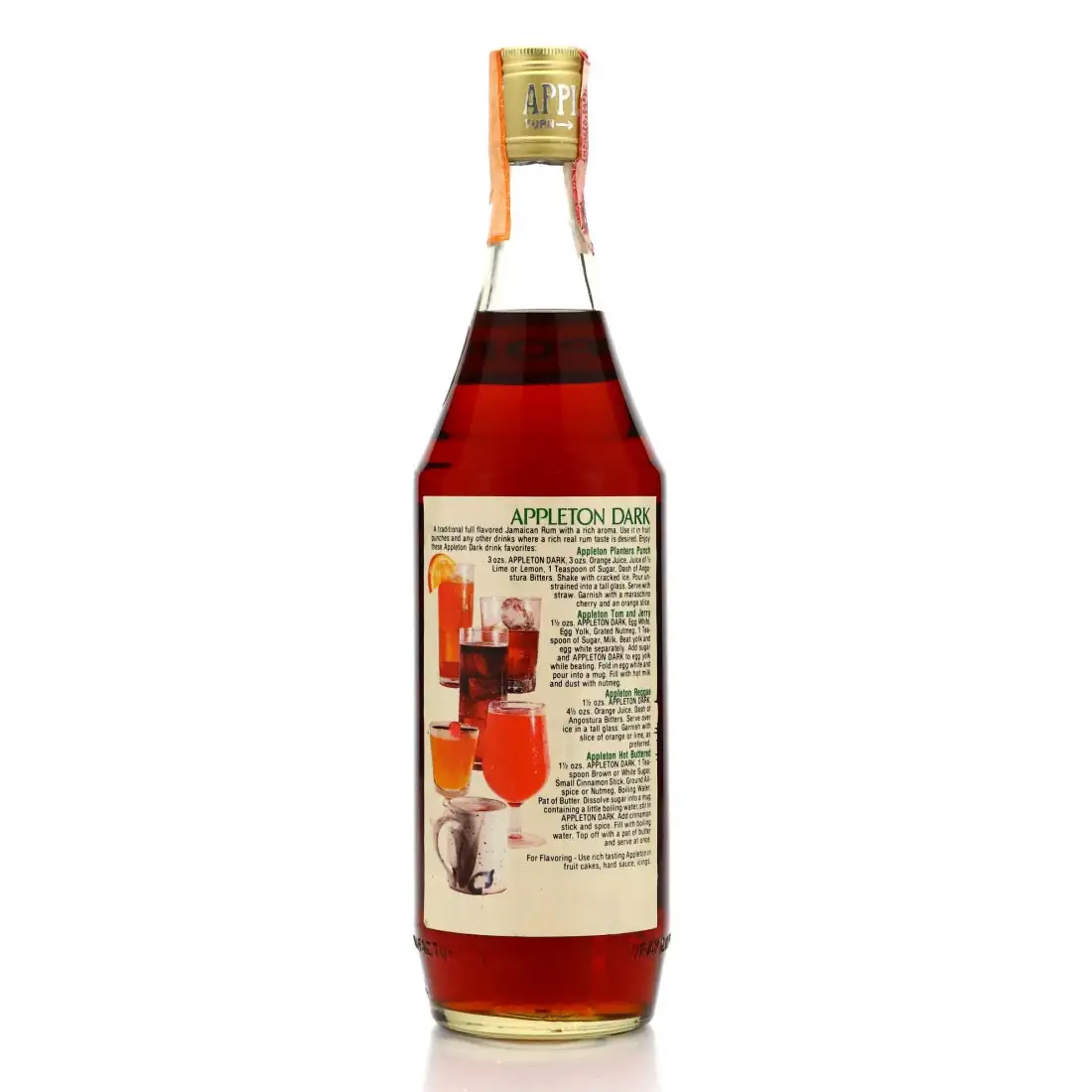 Hochauflösendes Bild der Flasche
