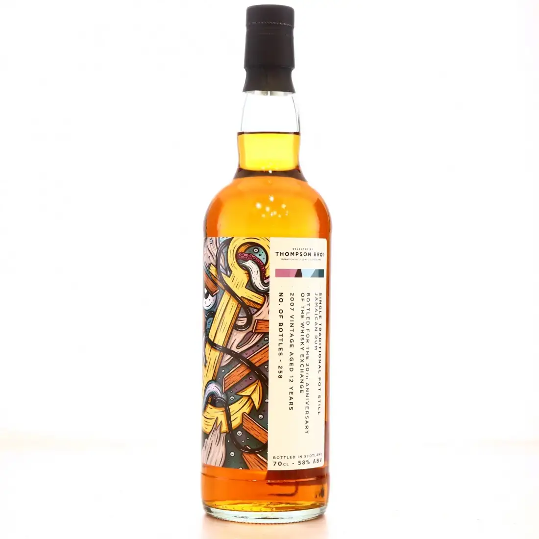 Image of the front of the bottle of the rum The Whisky Exchange