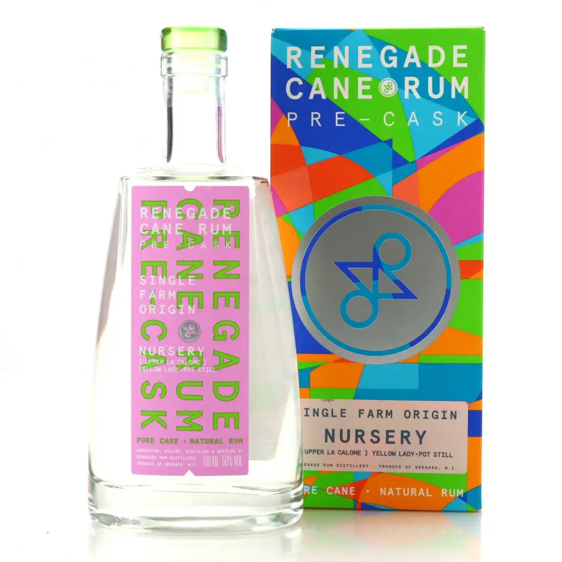Image of the front of the bottle of the rum Pre-Cask Nursery (Upper La Calome)