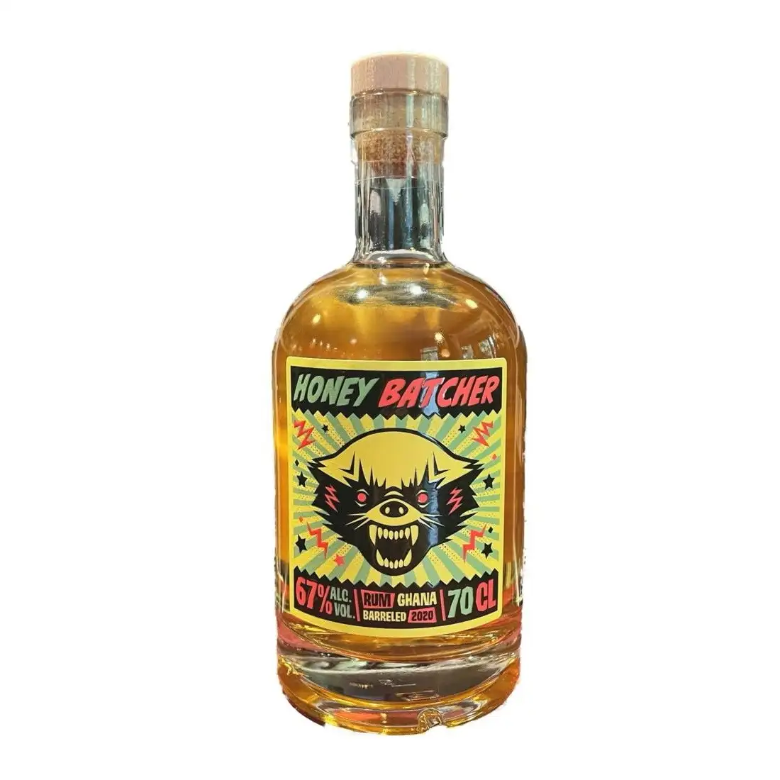 Image of the front of the bottle of the rum Ghana ARC