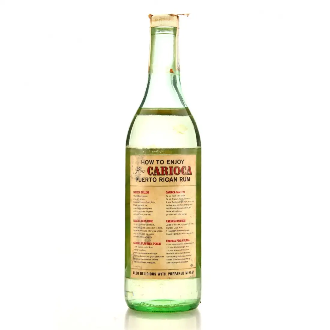 Hochauflösendes Bild der Flasche