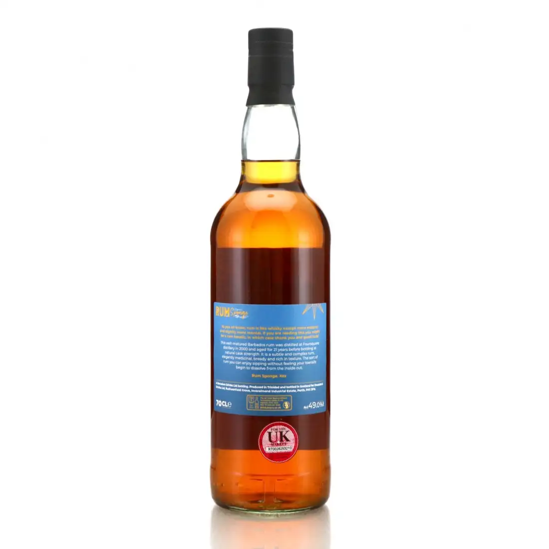 Hochauflösendes Bild der Flasche