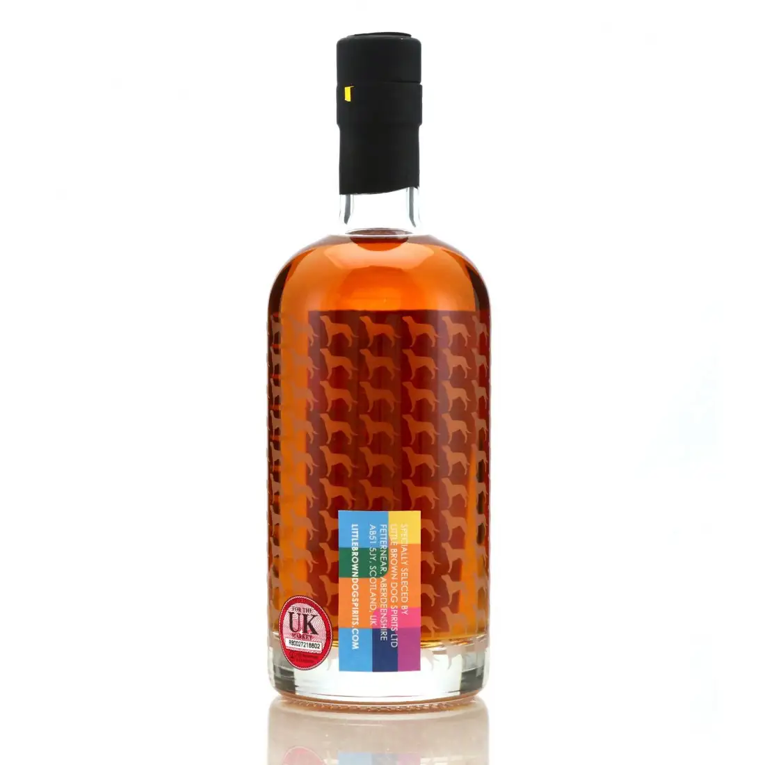 Hochauflösendes Bild der Flasche