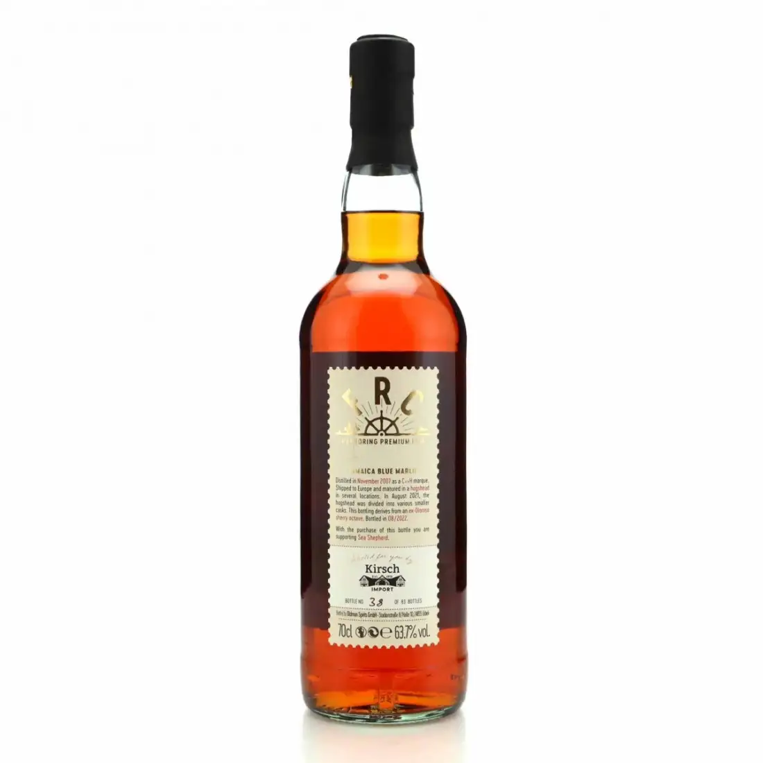 High resolution image of the bottle