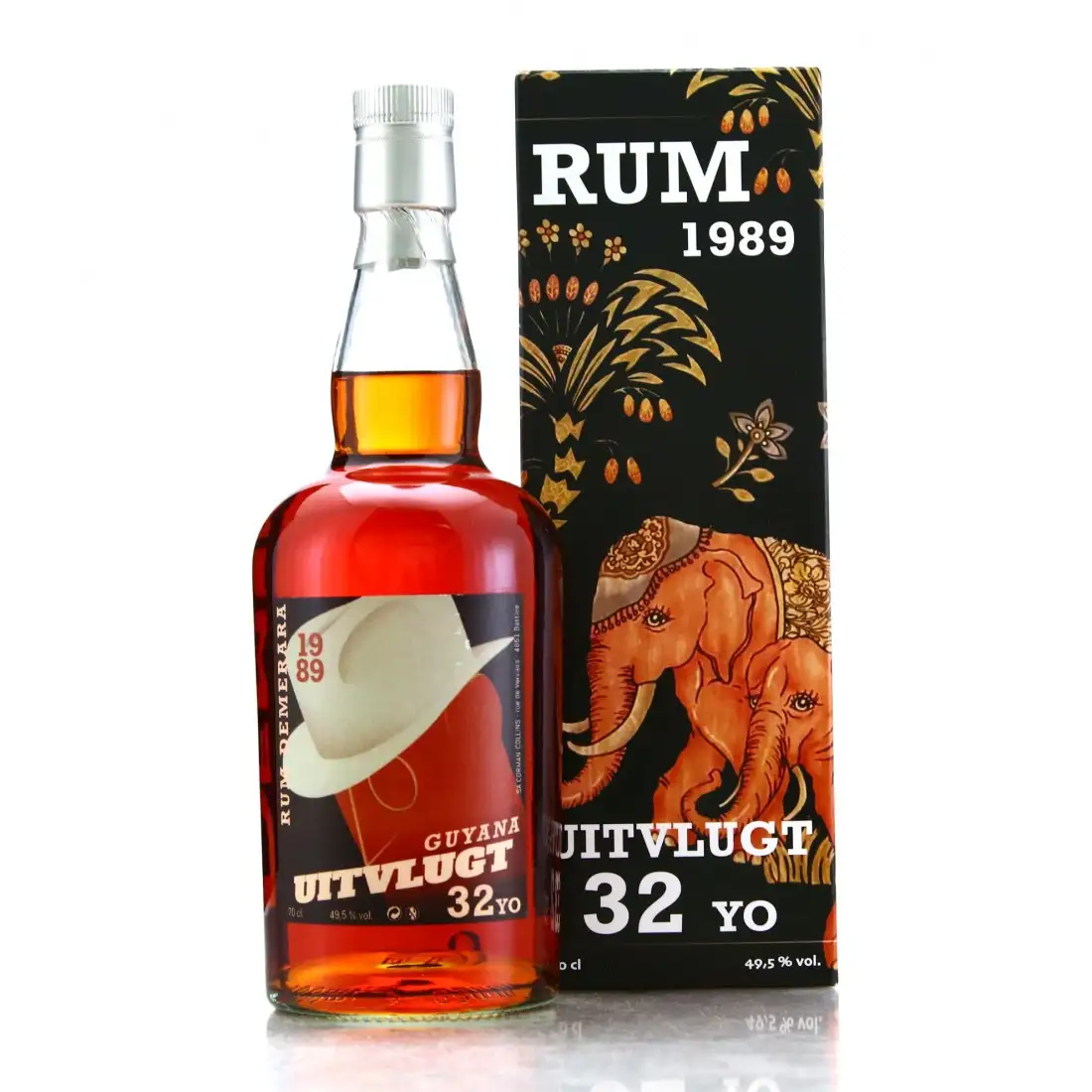 Image of the front of the bottle of the rum Rum Demerara