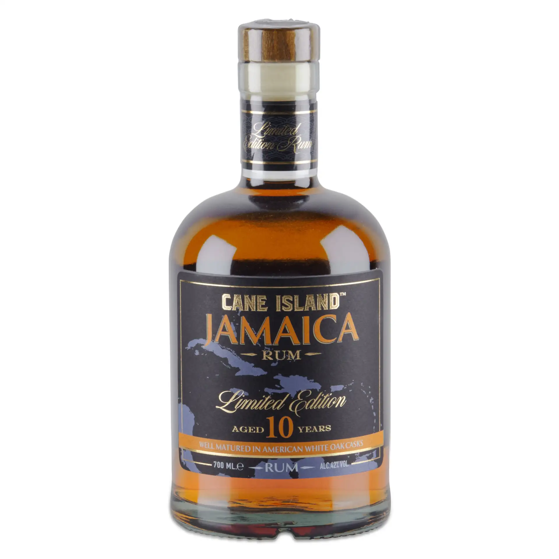 Image of the front of the bottle of the rum Jamaica Limited Edition