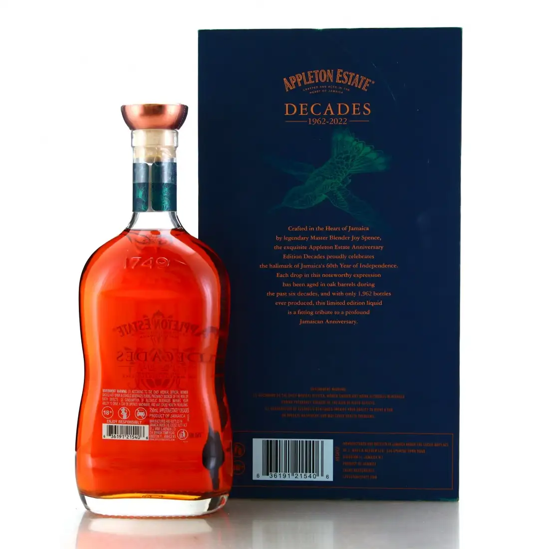 Hochauflösendes Bild der Flasche