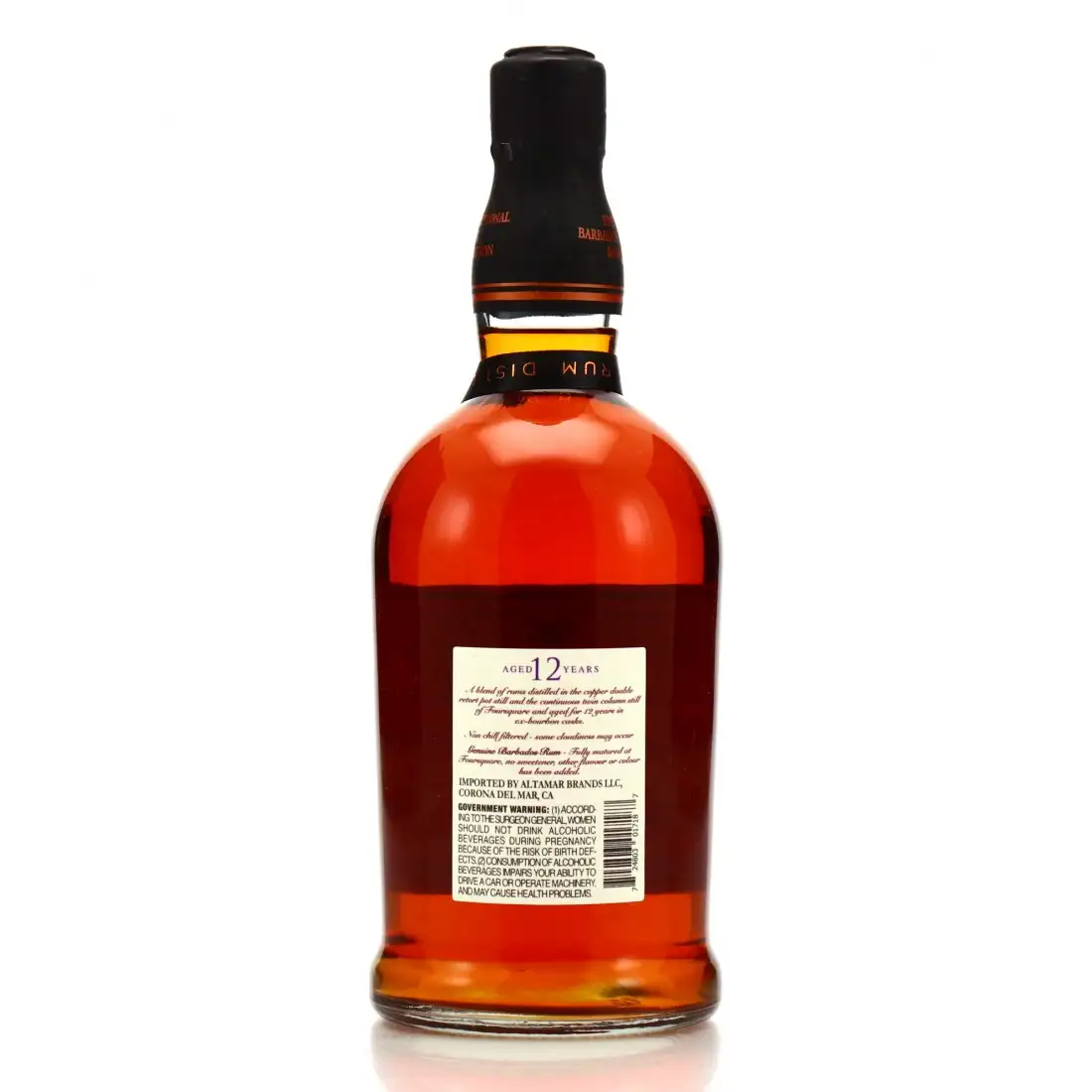 Hochauflösendes Bild der Flasche