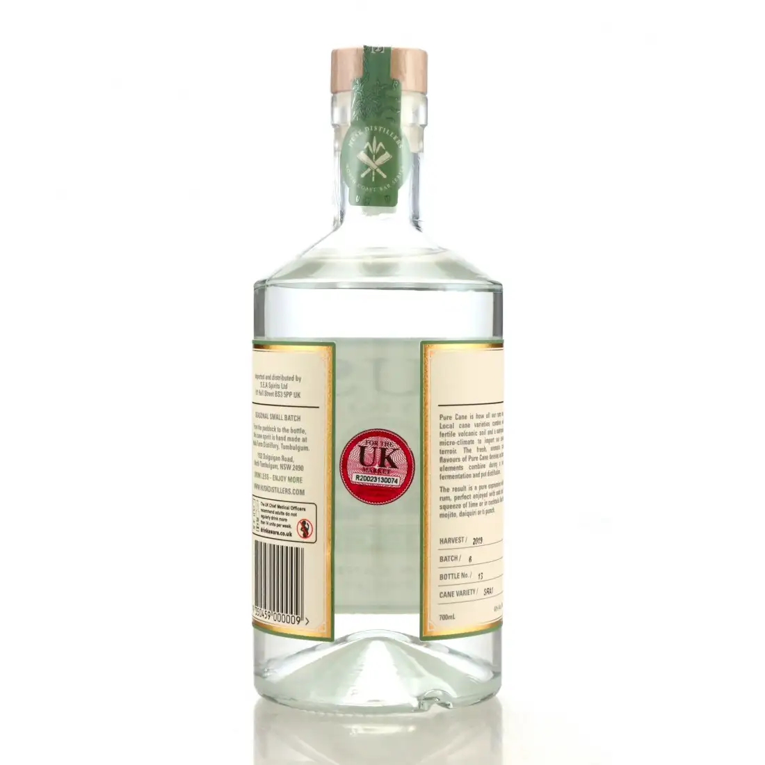 High resolution image of the bottle