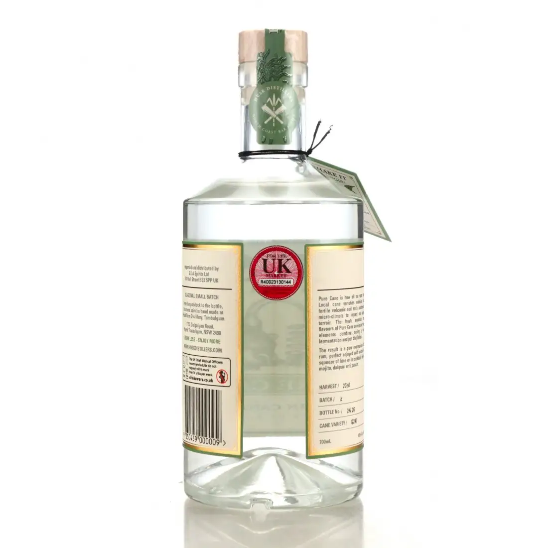 High resolution image of the bottle