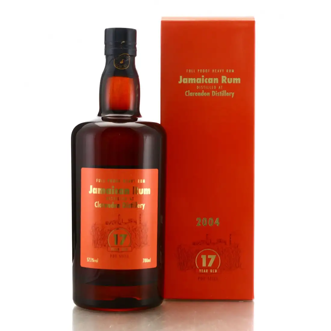 Image of the front of the bottle of the rumJamaican Rum