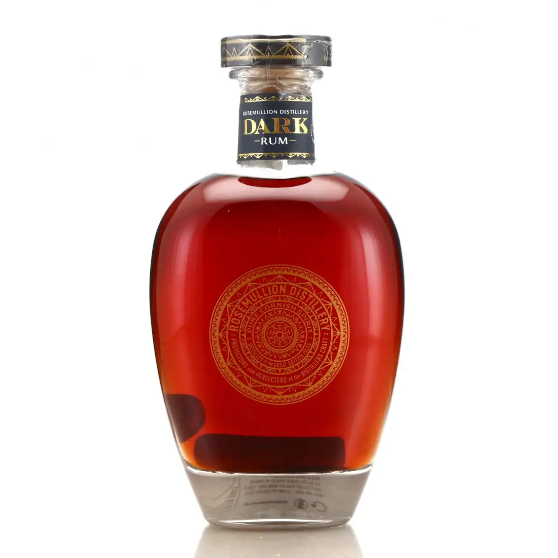 Image of the front of the bottle of the rum Dark Rum