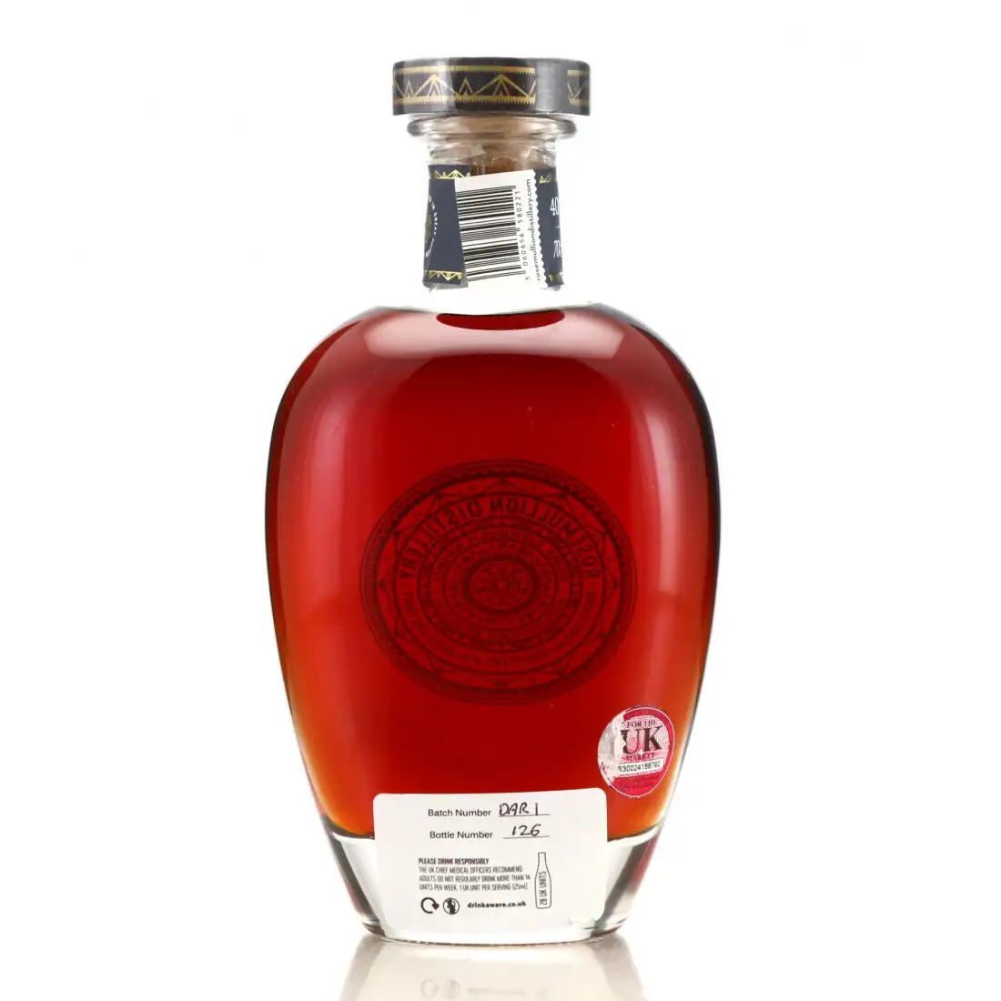 Hochauflösendes Bild der Flasche