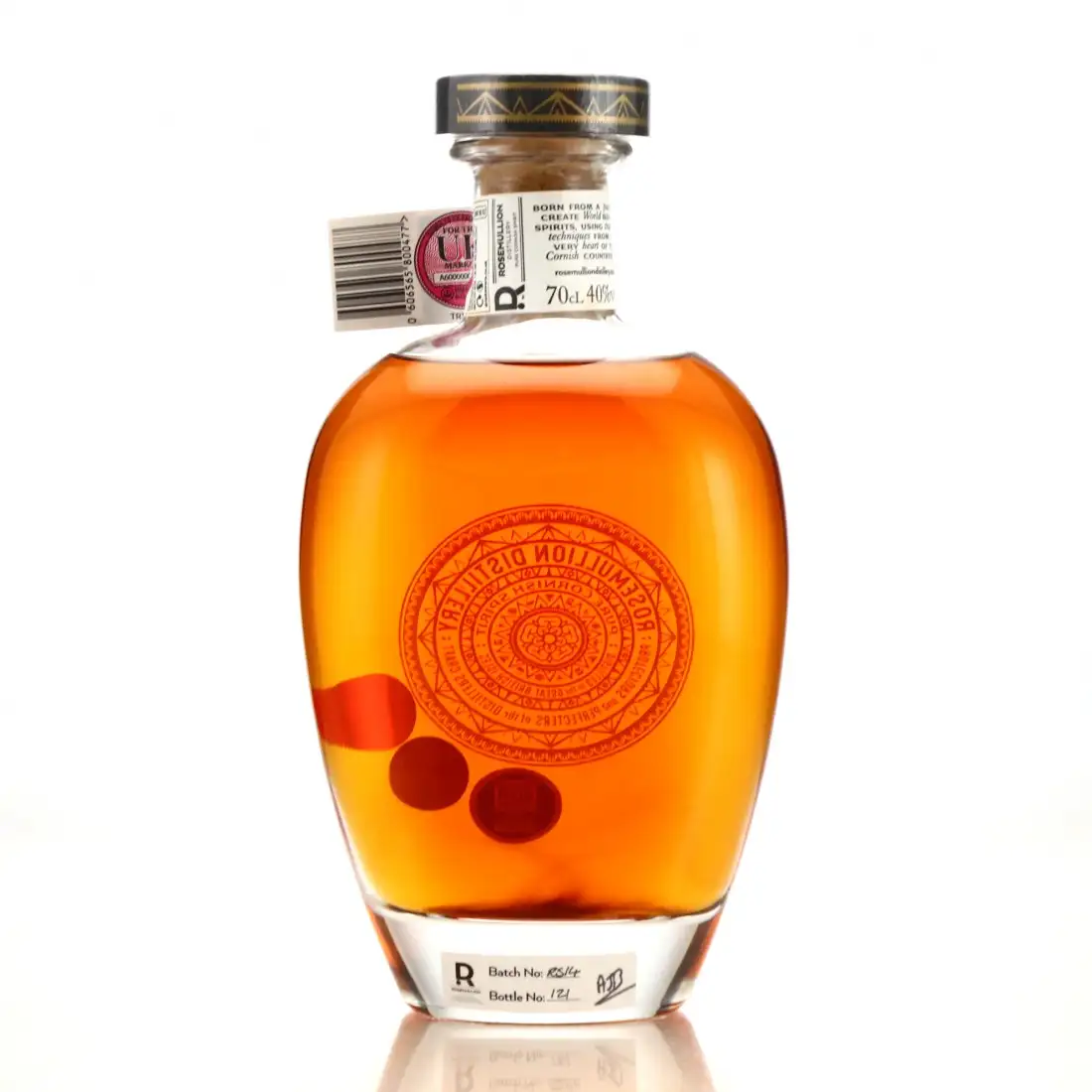 Hochauflösendes Bild der Flasche