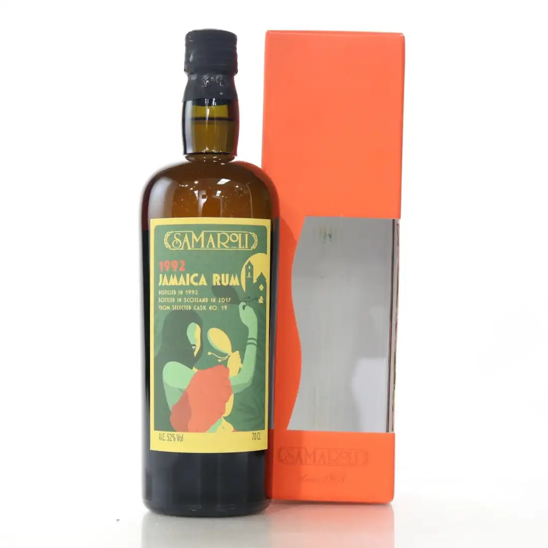 Image of the front of the bottle of the rum Jamaica Single Cask HLCF