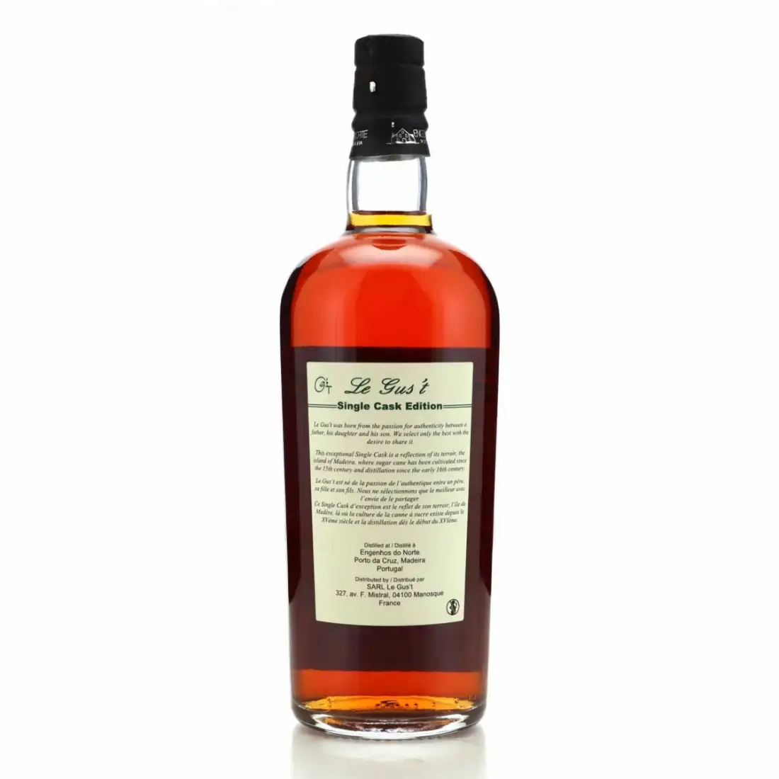 High resolution image of the bottle