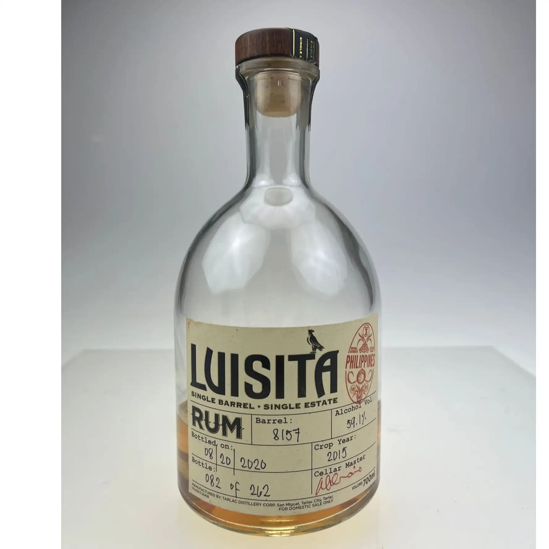 High resolution image of the bottle